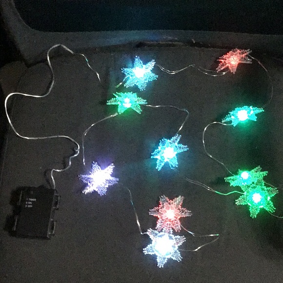 Snowflake Light String - Picture 1 of 4